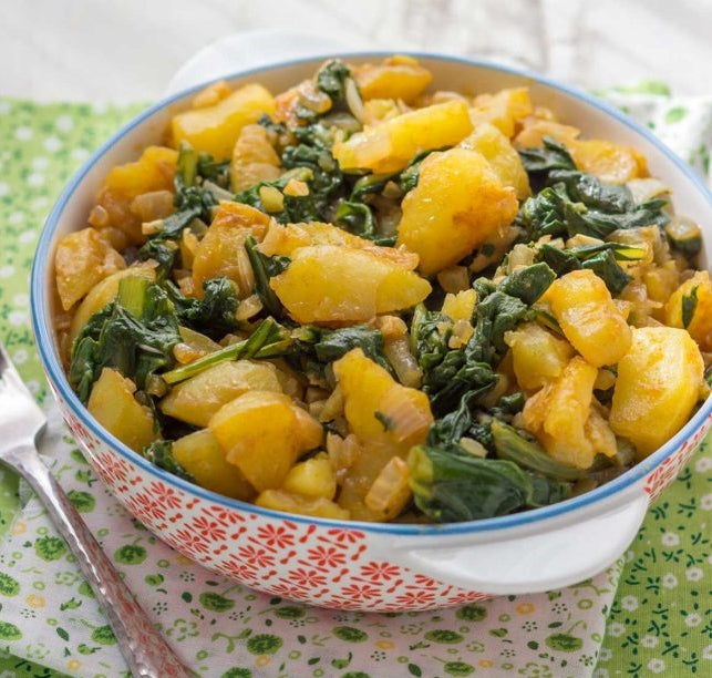 ACELGAS REHOGADAS CON PATATAS
