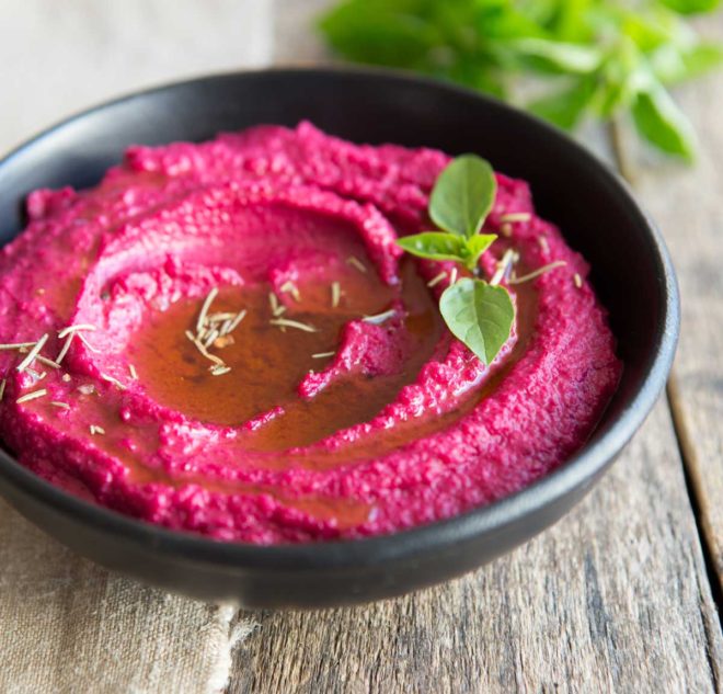 HUMMUS DE REMOLACHA