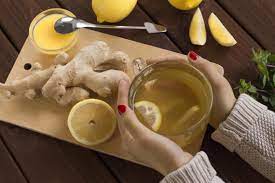 INFUSIÓN DE JENGIBRE CON LIMÓN