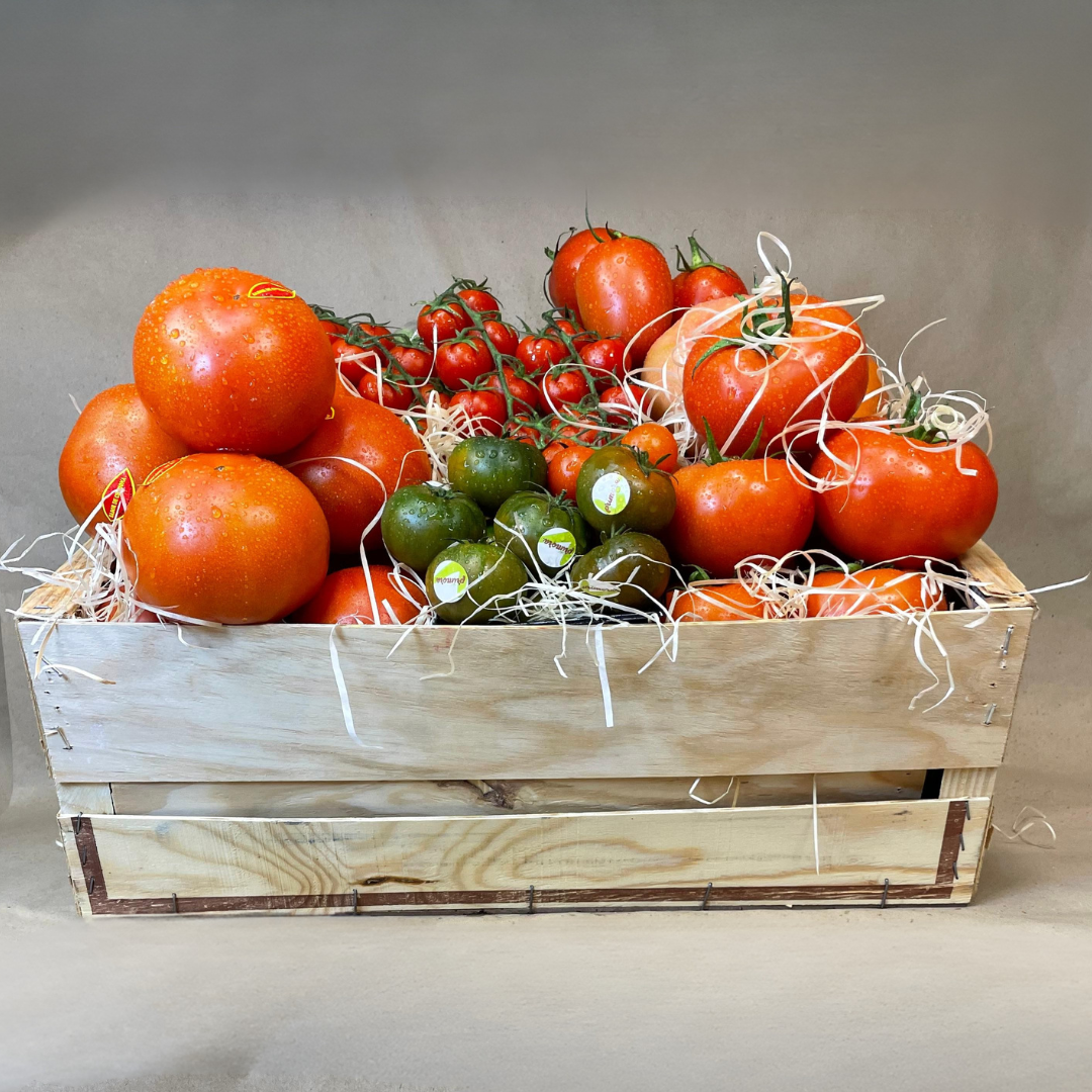 Caja de Tomates Variados Gourmet de Andalucía | Productos Premium | Fruteva