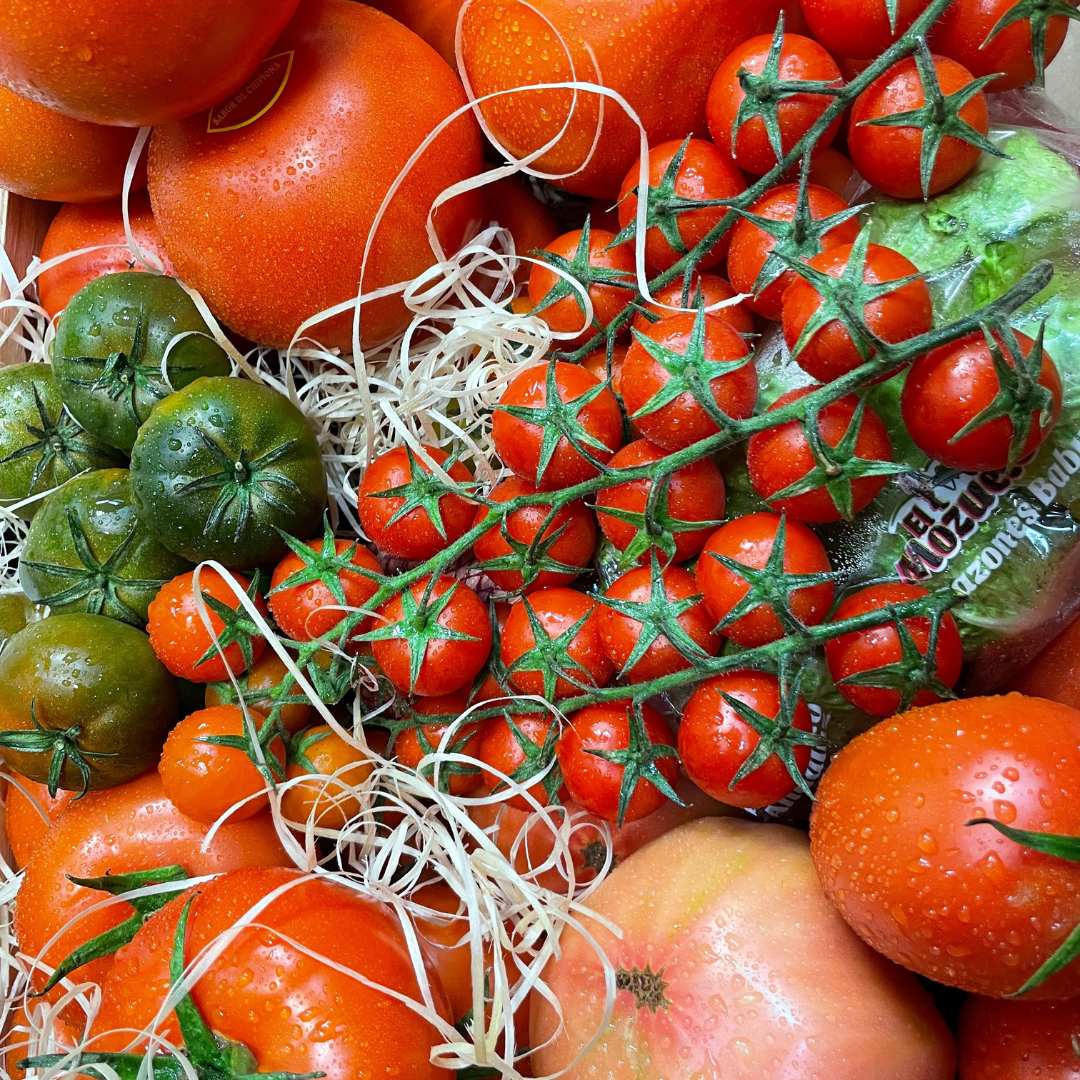 Caja de Tomates Variados Gourmet de Andalucía | Productos Premium | Fruteva