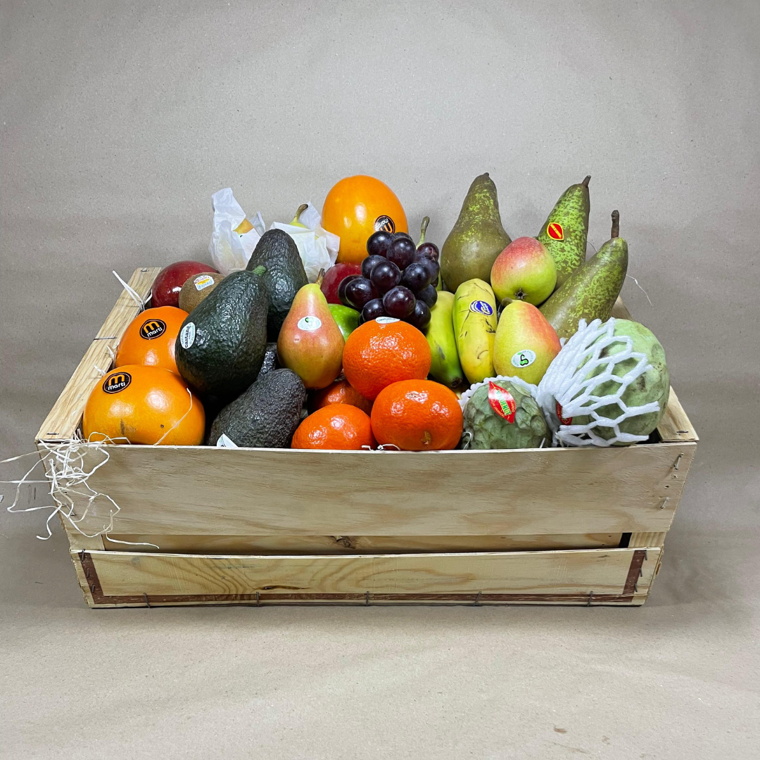 Caja gourmet de frutas de temporada de Fruteva