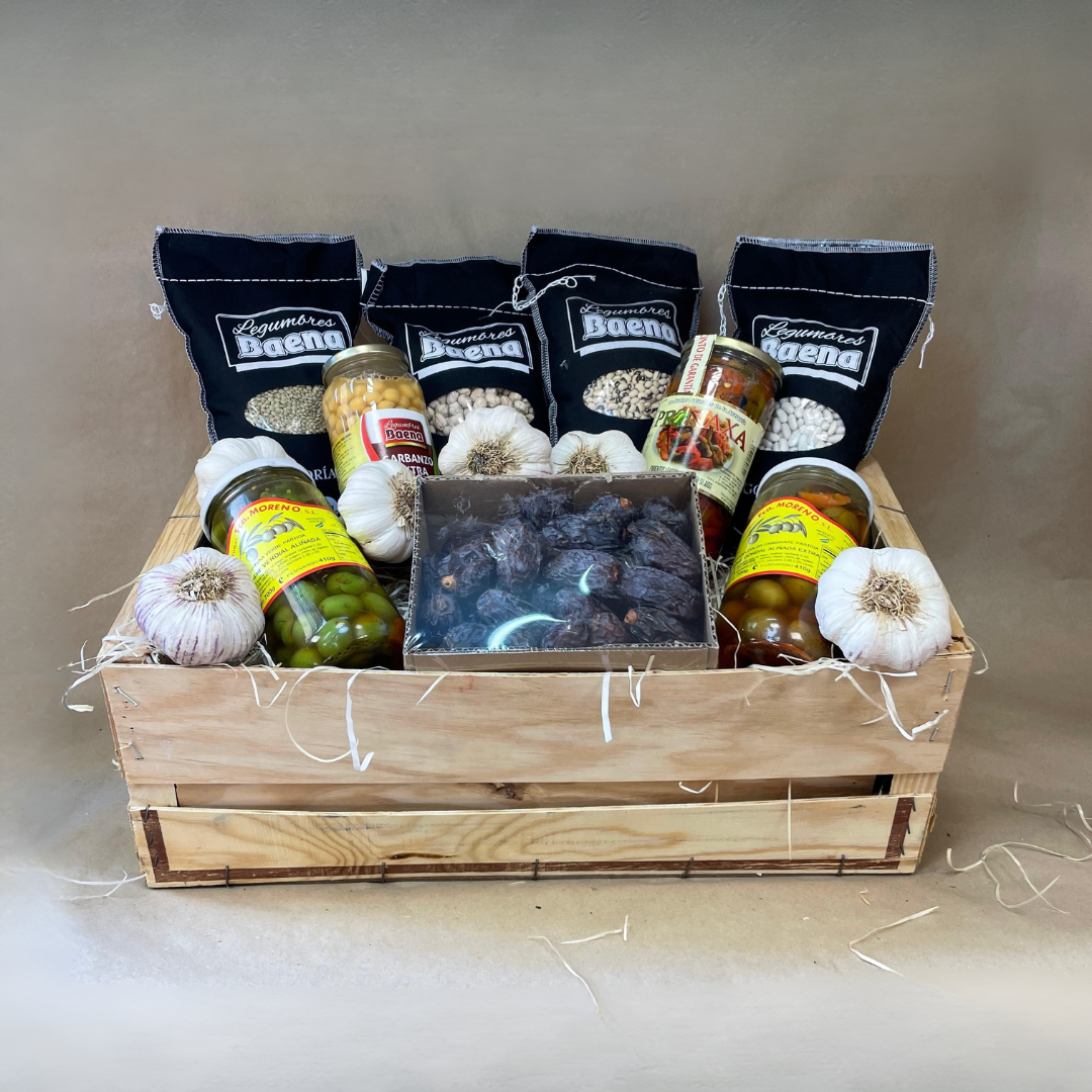 Caja gourmet de legumbres de Baena de Fruteva