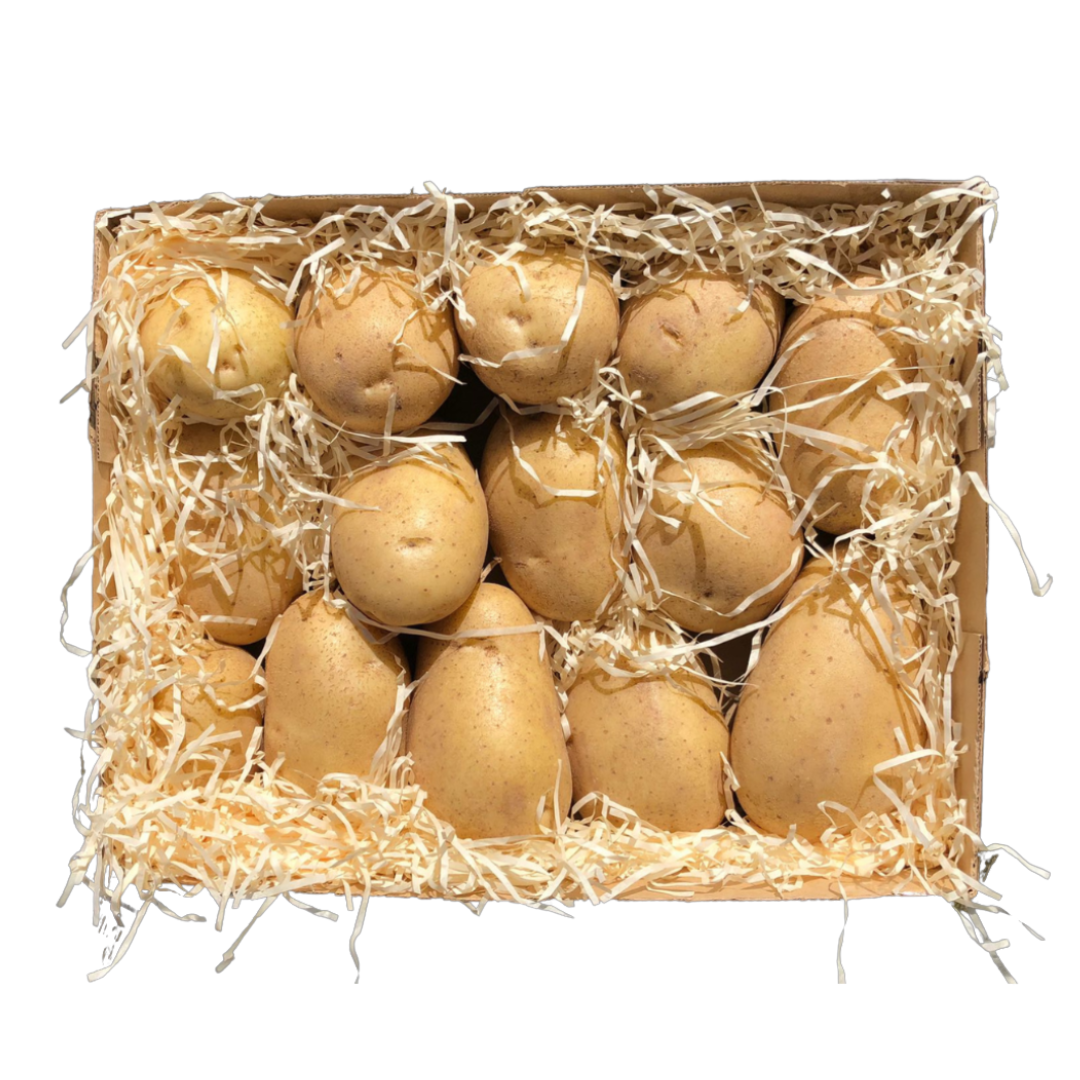 Caja de patatas frescas de Sanlúcar de Fruteva