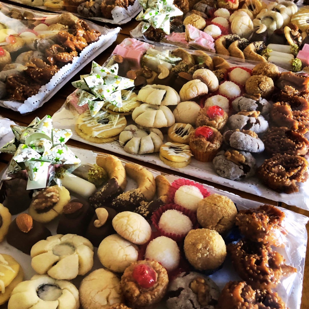 Bandeja dulces árabes 1kg