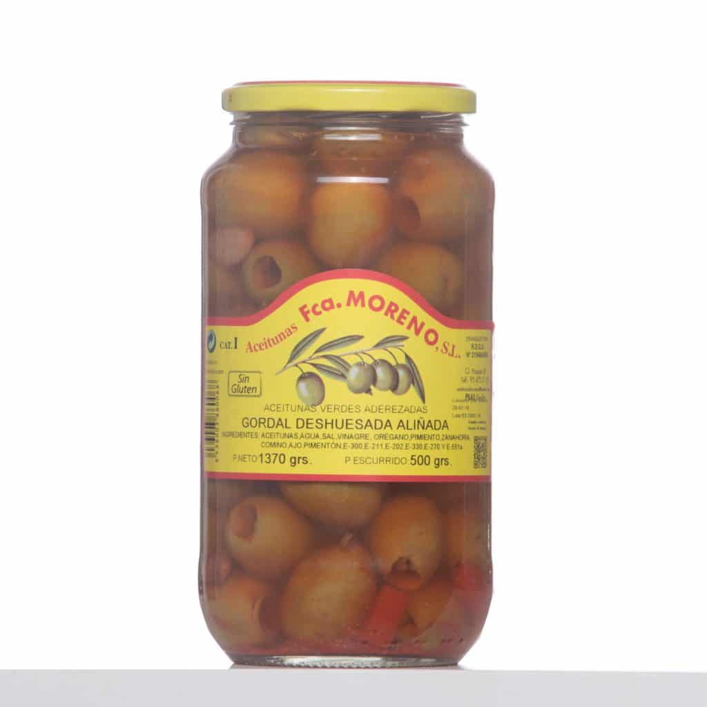 Aceitunas sin hueso de Fruteva
